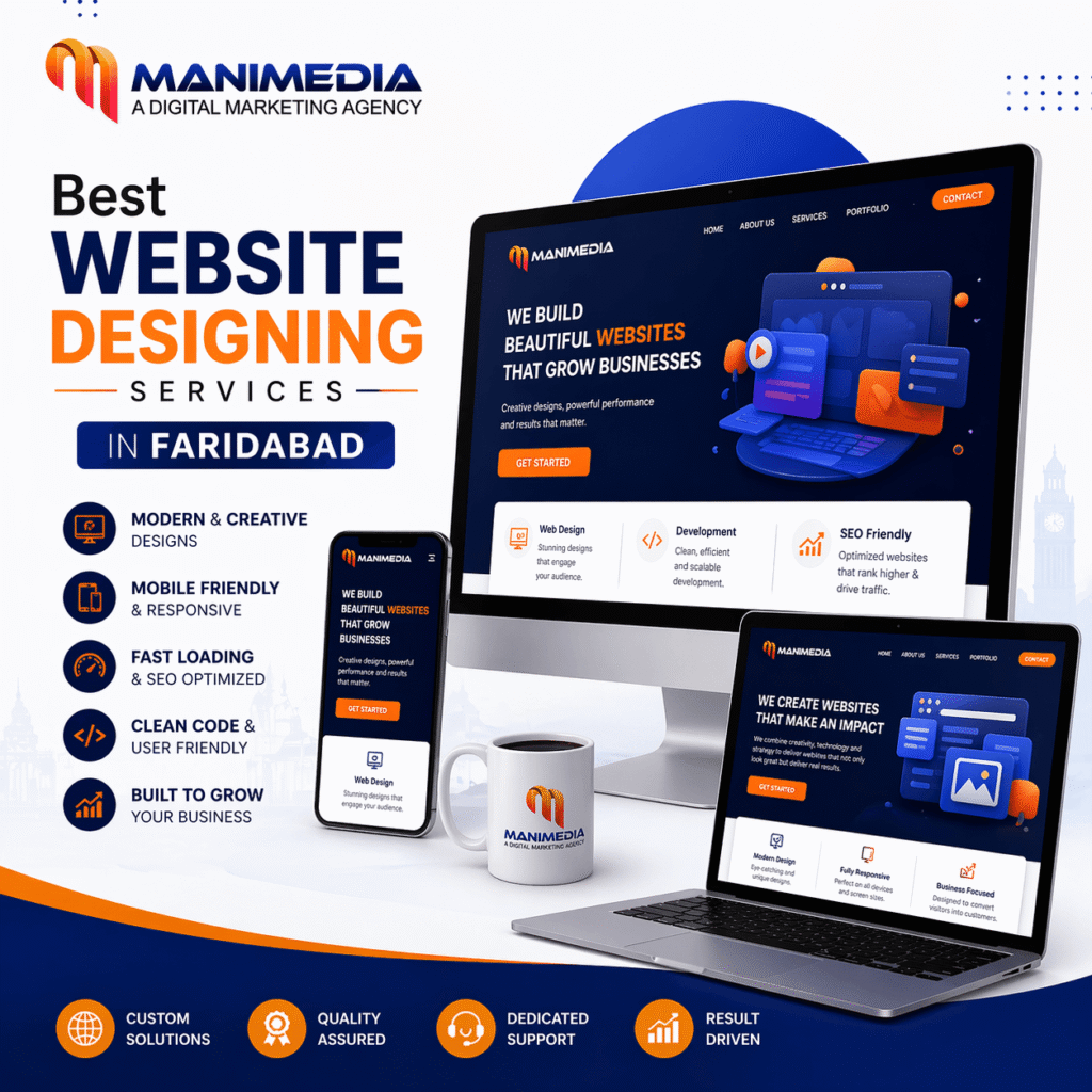 Best Website Designing Services in Faridabad