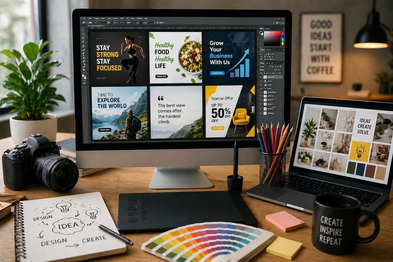 Creative Design & Content Creation