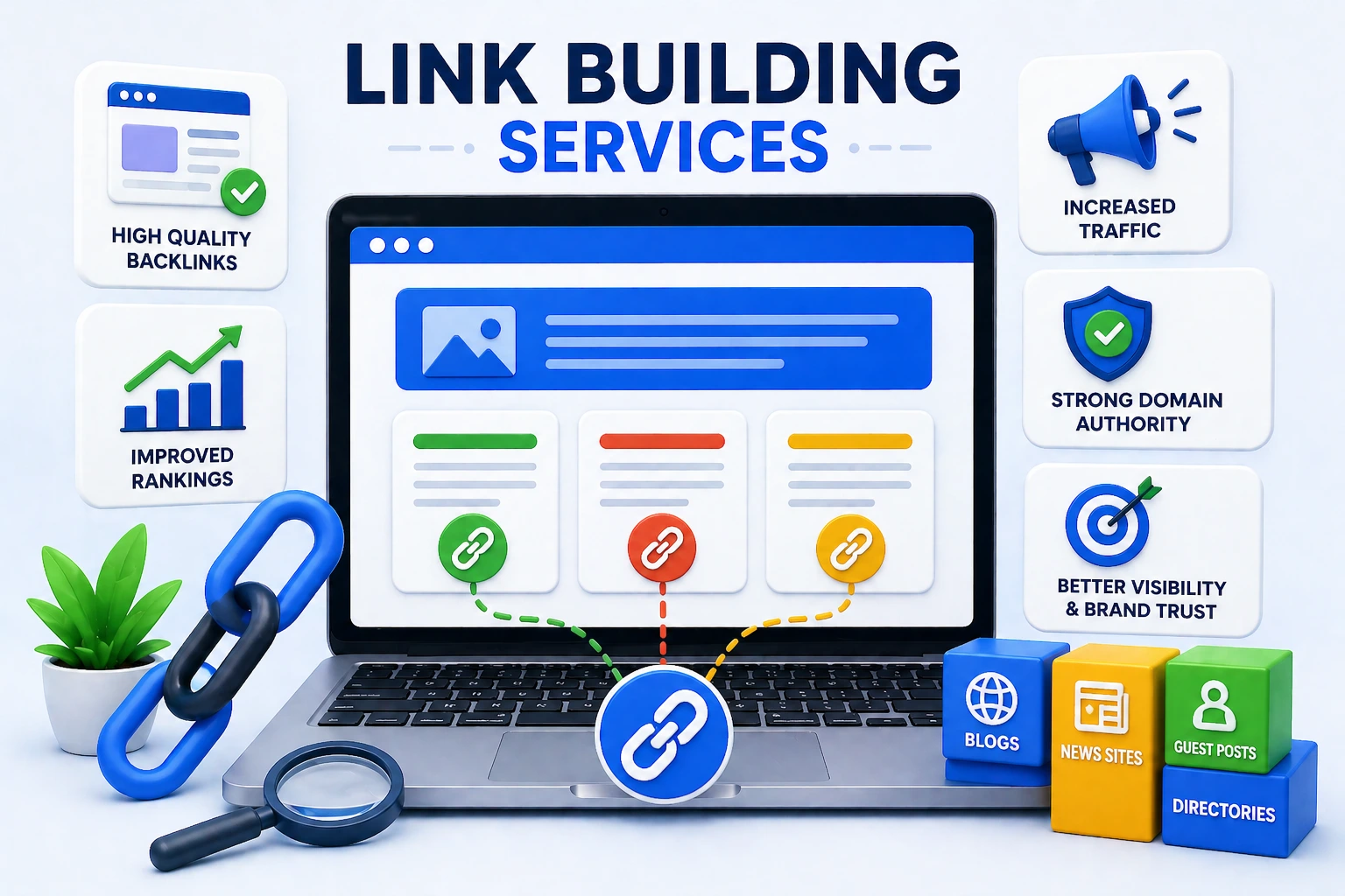 Digital marketing link building services