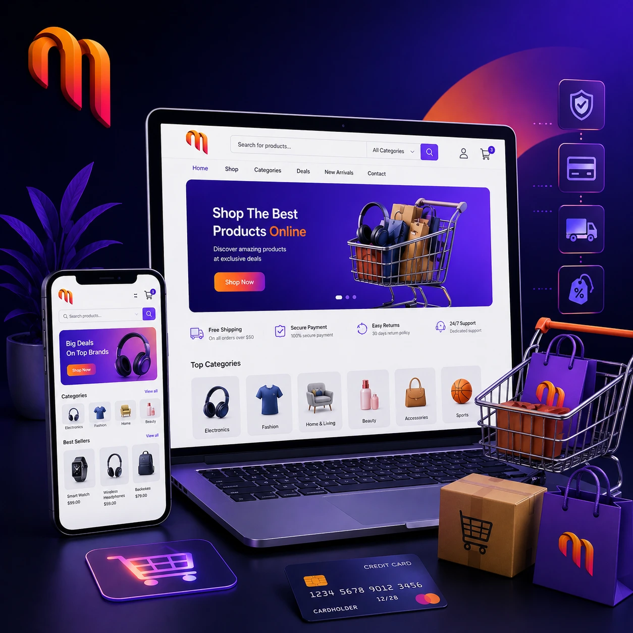 E-commerce Website Design