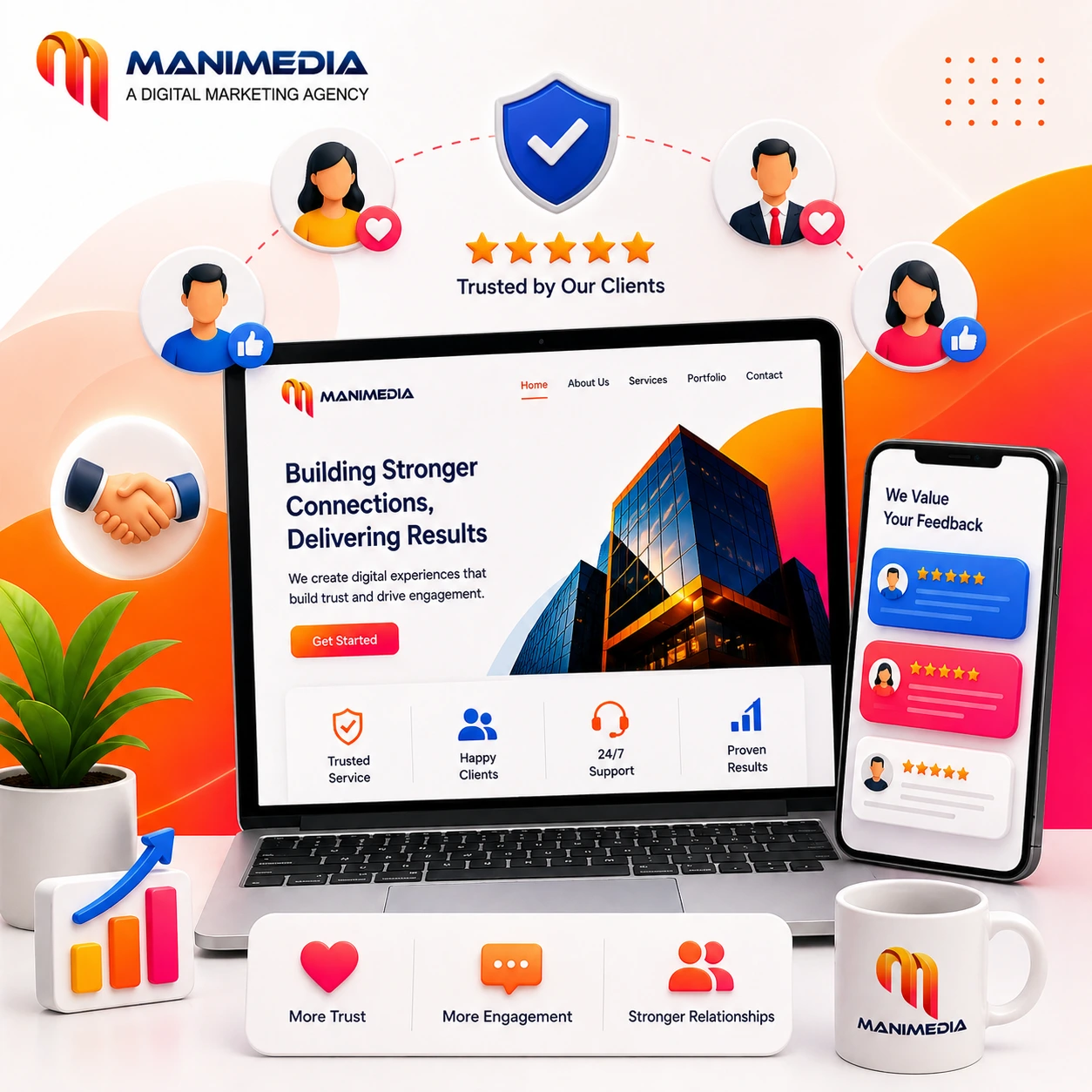 Increases Customer Trust & Engagement