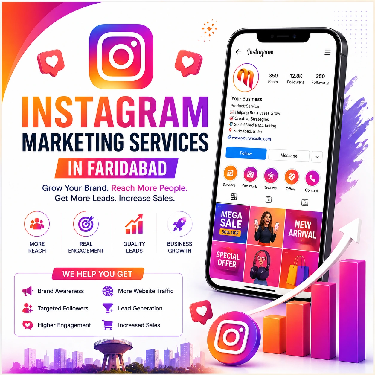 Instagram Marketing Services in Faridabad