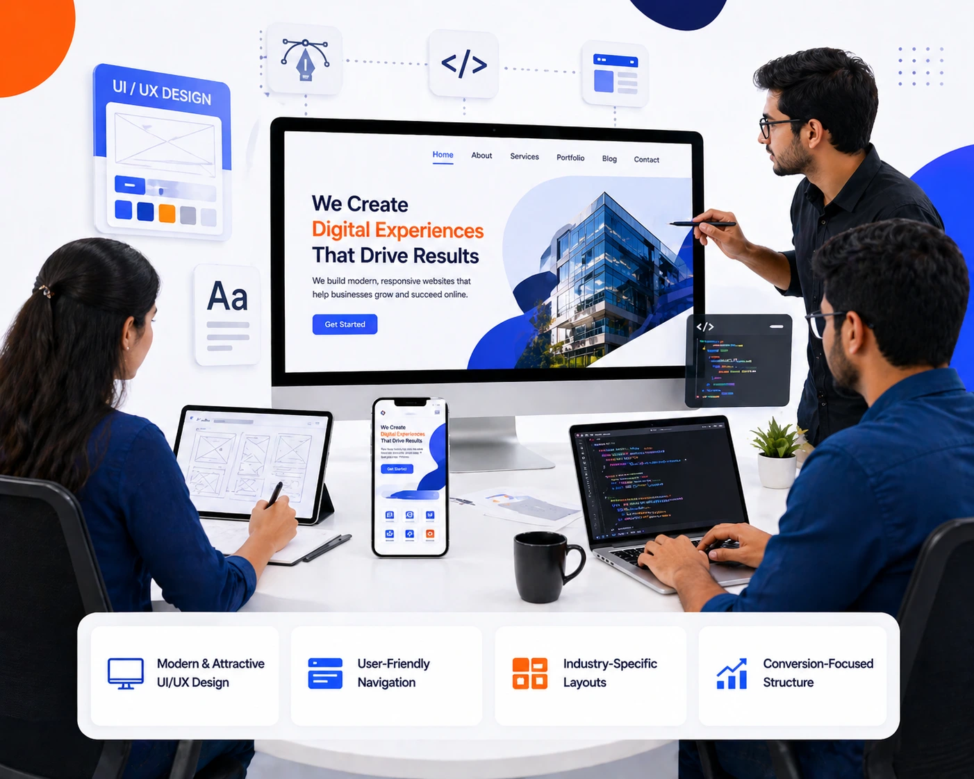 Professional Website Designers in Faridabad