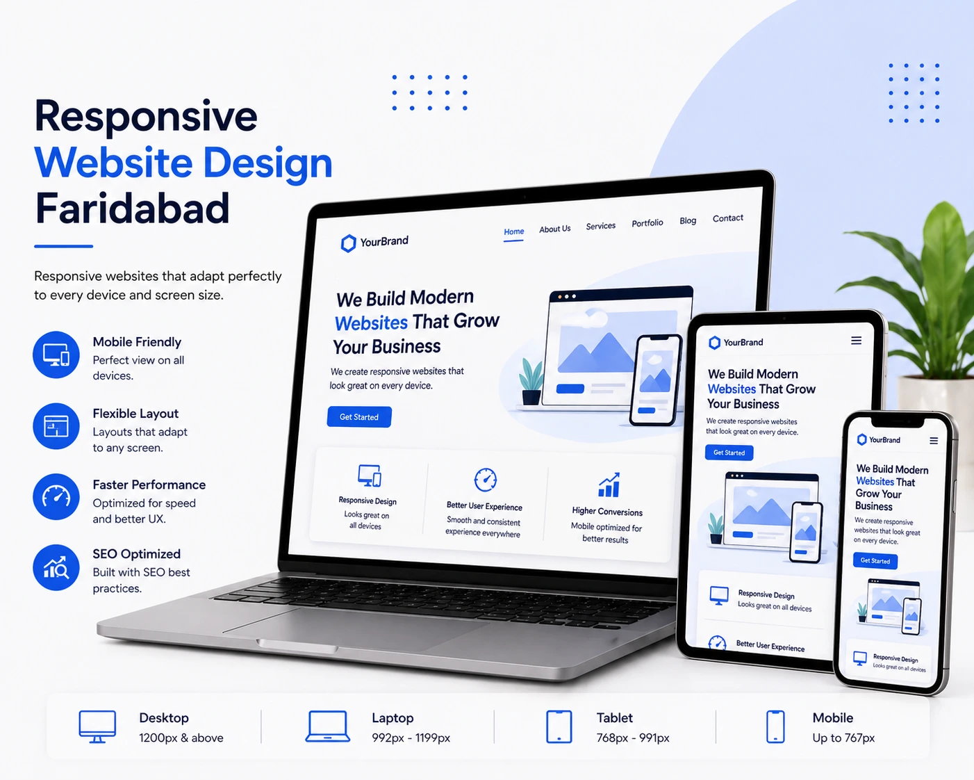 Responsive Website Design Faridabad