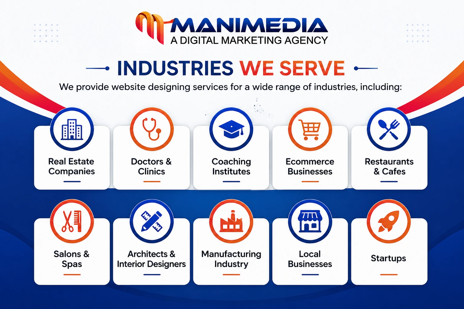 We design websites for