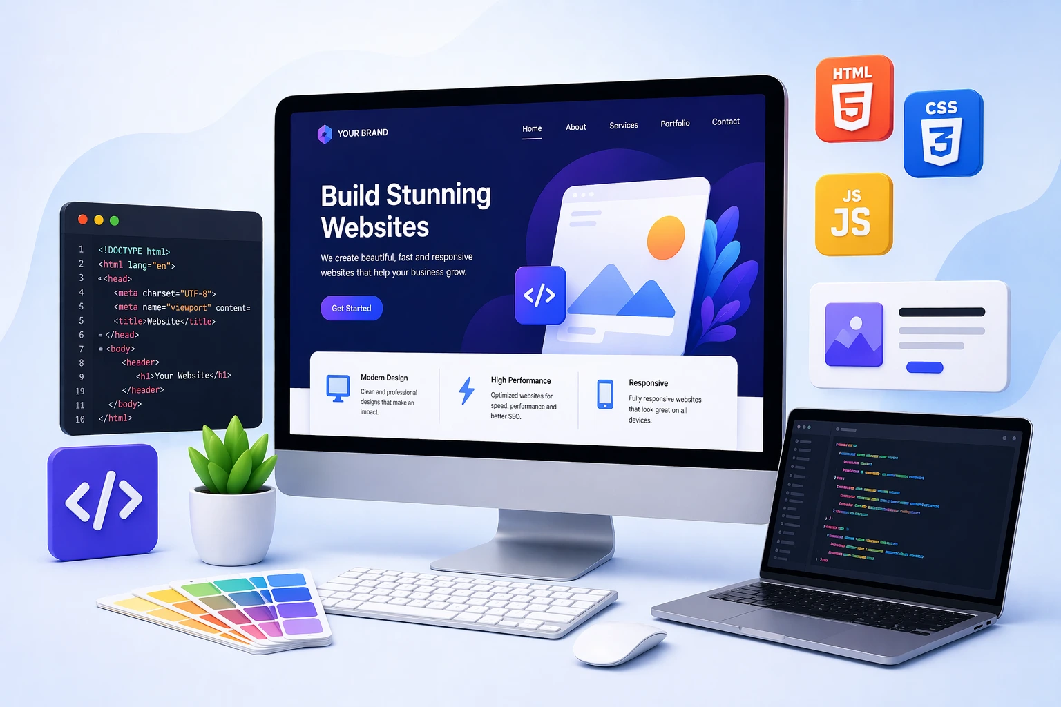 Website Design and Development Services in Faridabad