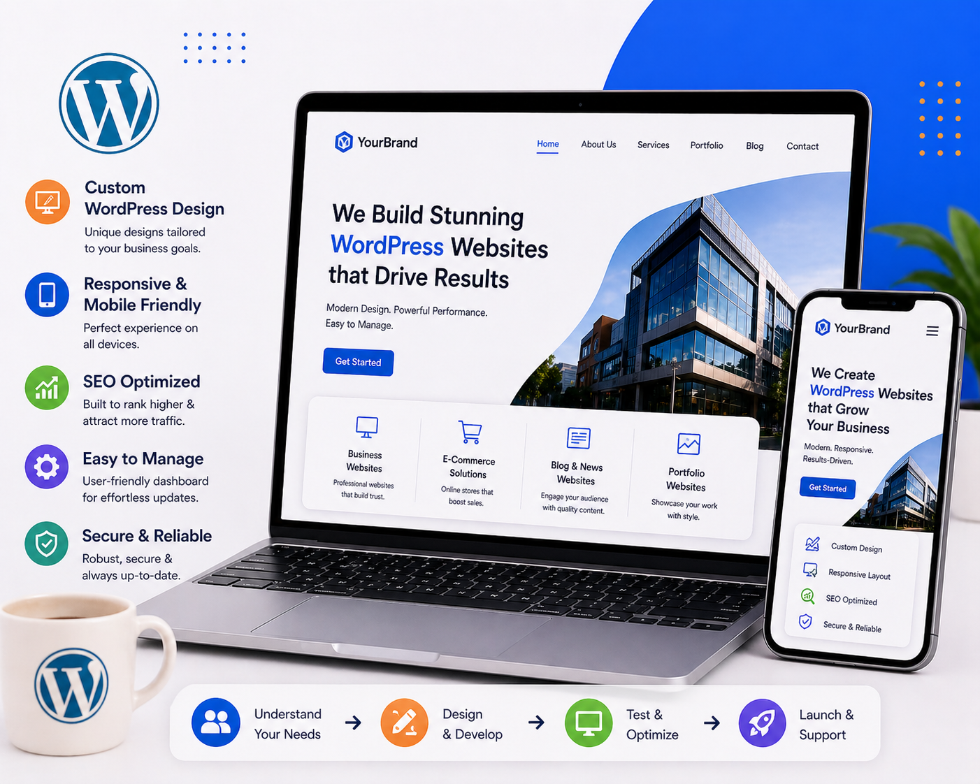 WordPress Website Design Faridabad