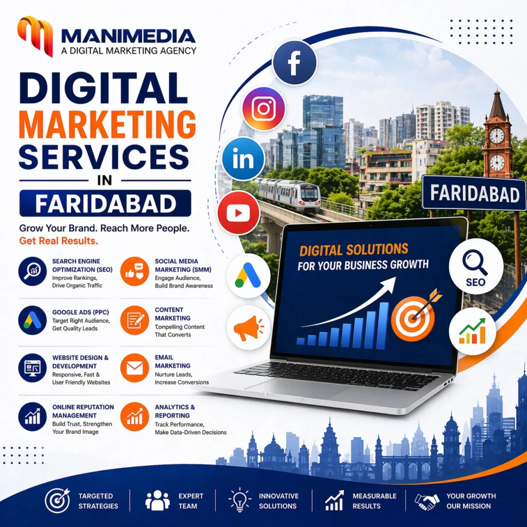 digital marketing services in faridabad